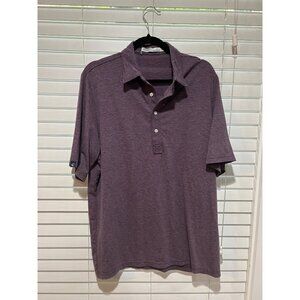 Criquet Mens Striped‎ Polo Shirt - Size L